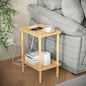 Apicizon 2 Tier End Table, Small Side Table by APICIZON