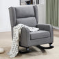 HCHAIRH Nursery Rocking Chairs, Modern Wingback Accent Chairs by HCHAIRH