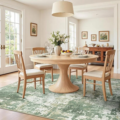 RELEANY Washable 4'x6' Abstract Area Rug - Image 9