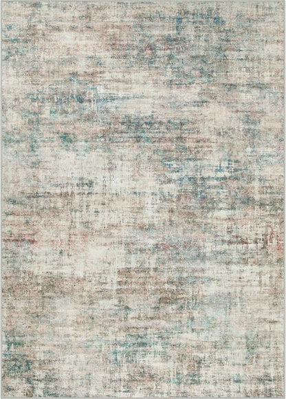 9x12 Area Rugs for Living Room: Washable Abstract Multi Color Carpet | Non-slip - Image 8