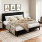 HAOARA King Size Bed Frame, King Size Platform Bed Frame and Velvet Upholstered by HAOARA