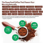 Z Natural Foods Organic Instant Coffee Powder - Rich Dark Roast Flavor, Arabica Instant Espresso Powder with Antioxidants to Boost Energy, Mood & Focus - Gourmet Instant Coffee in Resealable Bag, 3 lbs