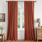 MIULEE Fall 100% Blackout Linen Curtains by MIULEE
