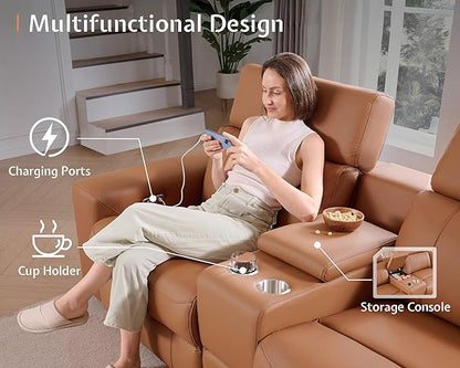 AMERLIFE Power Recliner Sectional Sofa - Image 5