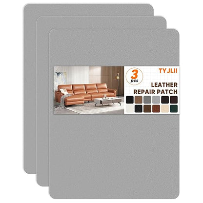 Leather Repair Patch Self Adhesive, 8.3″ x 11″ Vinyl Patch Kit, Leather Repair by Unknown