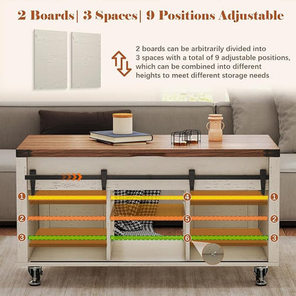 Turosur Lift Top Coffee Table - Image 7