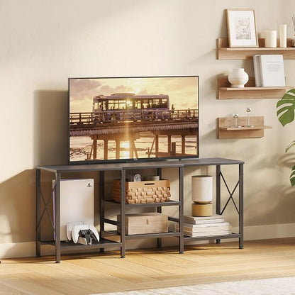 JARHETUN TV Stand for 55 Inch TV, Entertainment Center - Image 7