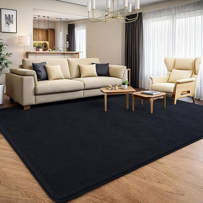 4x6 Area Rugs for Living Room Non Slip Dorm Bedroom Rug, Minimalist Washable - Image 4