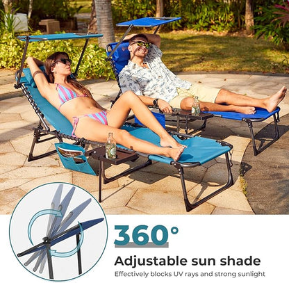 FUNDANGO 4 in 1 Tanning Chair - Image 4