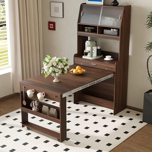 Compact 33.5x15.7x69in Buffet by Unknown