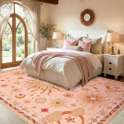 Vacuum-Friendly, 8x10 Washable Area Rug - Image 2