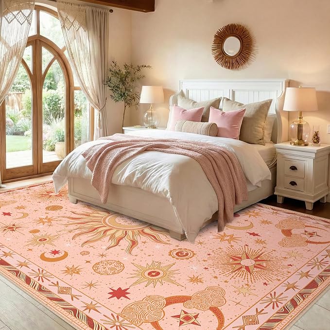 Vacuum-Friendly, 9x12 Washable Area Rug - Image 3