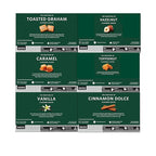 Starbucks K-Cup Coffee Pods—Flavored Coffee—Variety Pack for Keurig Brewers—Naturally Flavored—100% Arabica—6 boxes (60 pods total)