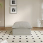 Ottoman, Down Filled Comfort Footrest, Modular Sectional Cloud Sofa by Gtilzria