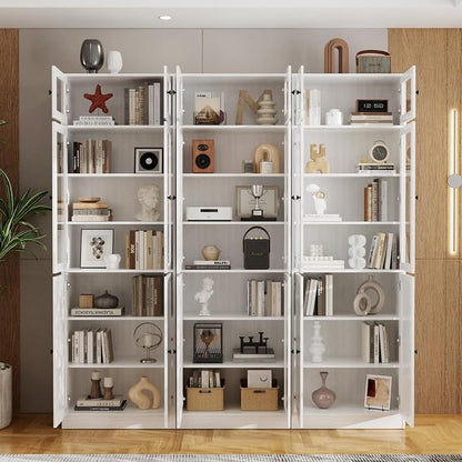 TUSY 85.5" Modern Tall Bookcase - Image 6