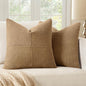 MIULEE Camel Brown Decorative Throw Pillow Covers by MIULEE