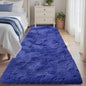 2x6 Royal Blue Fluffy Soft Runner Rug Non-Slip by ModernHomeDecor