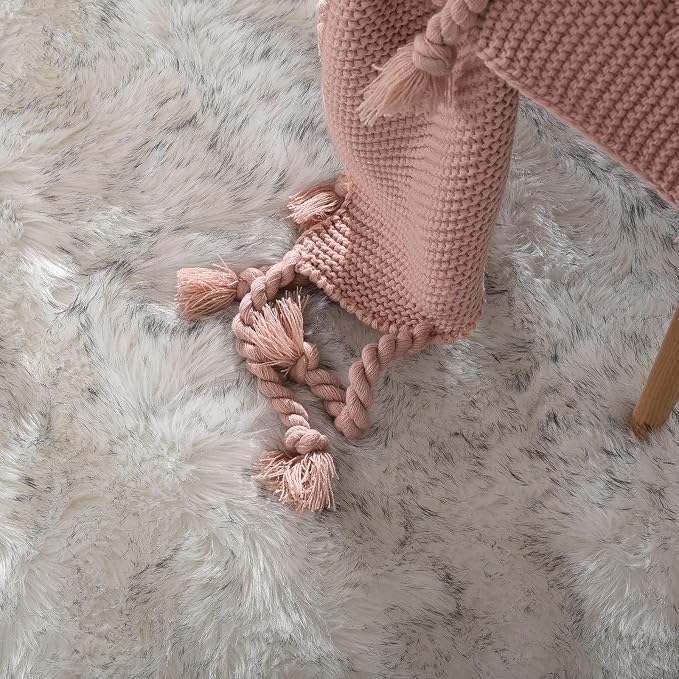 Goolela Fluffy Faux Fur Runner Rug 2x6 - Image 7