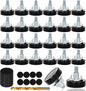 24 PCS 1/4" Thread Furniture Feet Levelers, Furniture Leveling Feet by Eunenete