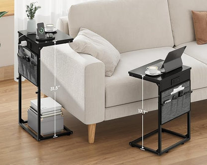 Vagusicc C-Shaped End Table Set of 2 - Image 2
