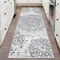 HEBE Hallway Runner Rug 2'x5', Washable Non Slip Kitchen Rug Runner | Soft Boho by HEBE
