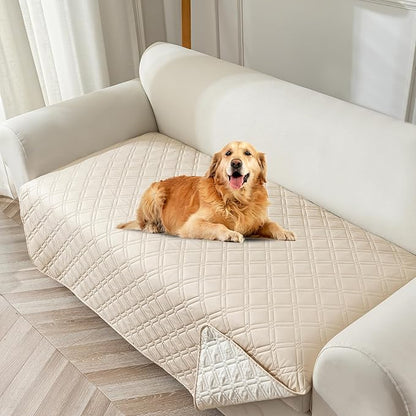 Genina Waterproof Couch Cover, Washable Anti-Slip 67 inch Sofa Covers by Genina