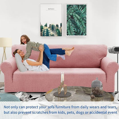 ZNSAYOTX 1 Piece Jacquard Chair Slipcovers - Image 2