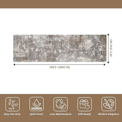 3x10 ft Long Hallway Runner Rug – Non-Slip Washable Kitchen Floor Rug - Image 2
