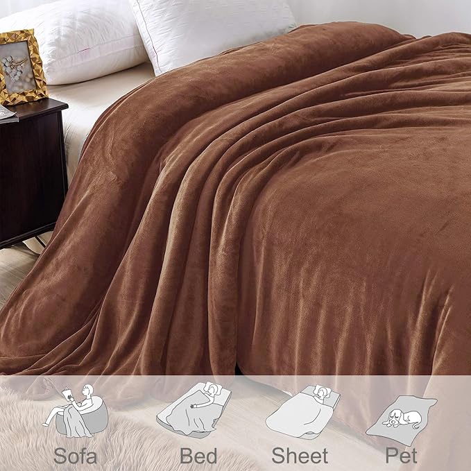 Exclusivo Mezcla Soft Fleece Blanket Twin Size - Image 5