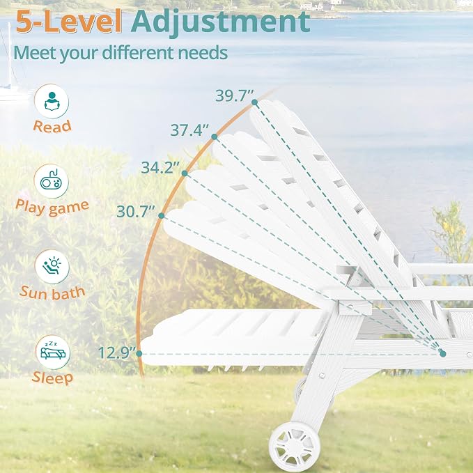 LUE BONA Outdoor Lounge Chair Set - Image 4