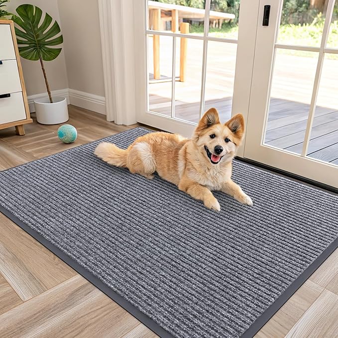 OLANLY Front Door Mat 47x30, Waterproof Heavy-Duty Indoor Outdoor Doormat | by OLANLY
