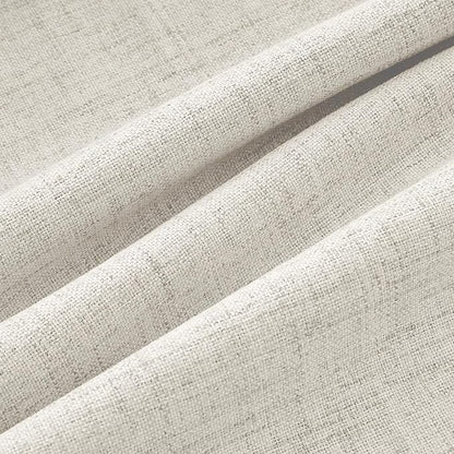 MIULEE 100% Blackout Linen Curtains 42 x 90 Inch Light Cream 2 Panels | Thermal - Image 9
