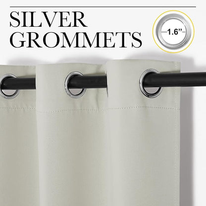 NICETOWN Thermal Insulated Grommet Room Darkening Curtains/Draperies/Panels - Image 2