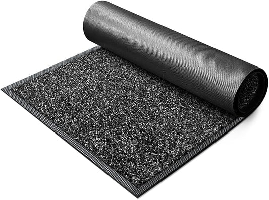 Super Absorbent Front Door Mat, Non-Slip Washable Indoor Doormats, Low Profile by Mibao