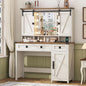 MSmask Farmhouse Vanity Desk by MSMASK