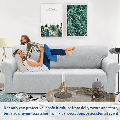 ZNSAYOTX 1 Piece Jacquard Couch Covers - Image 2