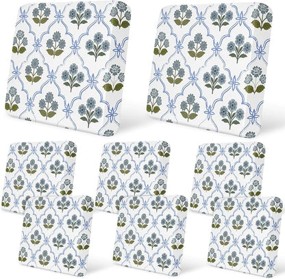 8Pcs Patio Cushion Covers Stretch Outdoor Furniture Protector Slipcovers | by pickyNproud