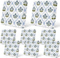 8Pcs Patio Cushion Covers Stretch Outdoor Furniture Protector Slipcovers | by pickyNproud