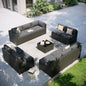 Aoxun Patio Furniture Set, 11 Piece Outdoor Sectional Sofas by Aoxun