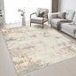 Area Rug Living Room: 5x5 Modern Washable Soft Carpet Beige Brown | by FXRHLP