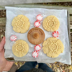 Wood Cookie Stamp, 2.5 Inch (Snowflake 4 CS-063)