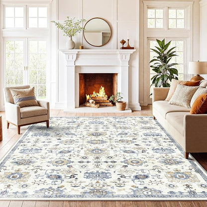 AMADA HOMEFURNISHING 6x9 Area Rugs, Vintage Rugs by AMADAHOMEFURNISHING