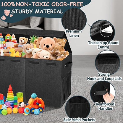 Extra Large Toy Box with Lids - Image 4