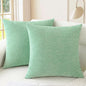 CaliTime Decorative Couch Throw Pillow Covers 26 X 26 Inches Grey Green | Pack by CaliTime