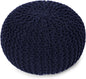 REDEARTH · Round Pouf Foot Stool Bean Bag Ottoman by REDEARTH