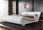 Allewie Queen Size Upholstered Platform Bed Frame by Allewie
