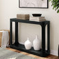 Plank+Beam Forma Console Table, 46 Inch, Solid Wood Sofa Table, Entryway Table by PlankBeam
