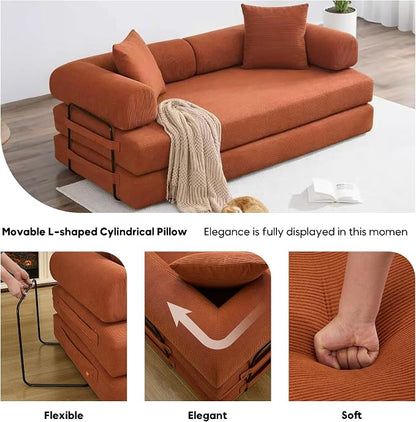 ZEIINPA Convertible Sleeper Sofa Bed - Image 7