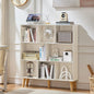 LEYAOYAO 8 Cube Bookshelf, 3 Tier Bookcase by LEYAOYAO-Findtheshiningpointofyourideallife%EF%BC%81