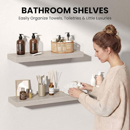 Fun Memories 60Inch Long Floating Shelves, 8 Inch Deep Shelves - Image 7